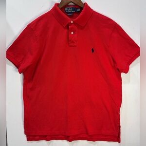 Ralph Lauren Classic Red Polo Shirt